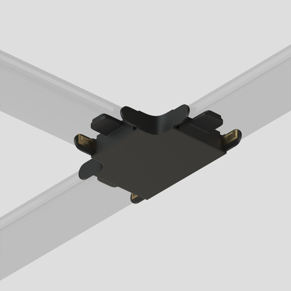 T-коннектор для шинопровода Denkirs Air Base TR5233-BK