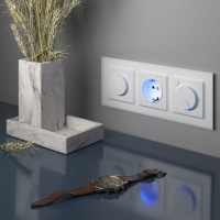 Рамка Favorit на 3 поста белый матовый WL01-Frame-03 Werkel