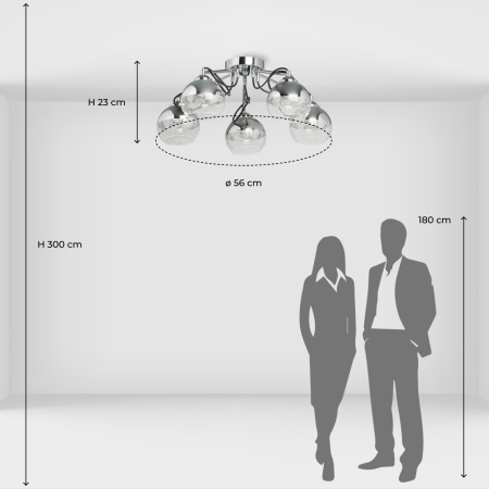 Потолочная люстра De Markt Вита 220013705