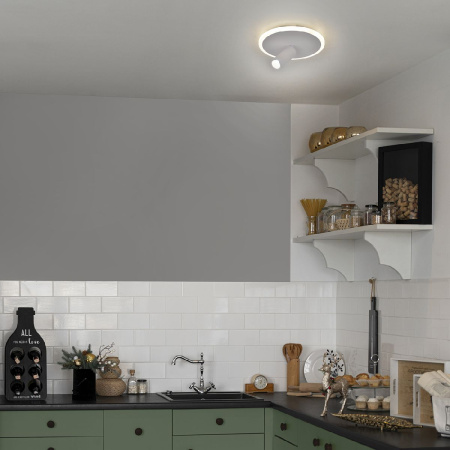 Настенно-потолочный светильник Escada 20046SMA/01LED WH