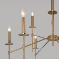 Люстра на штанге Eurosvet Anders 60142/9 латунь Smart a061931