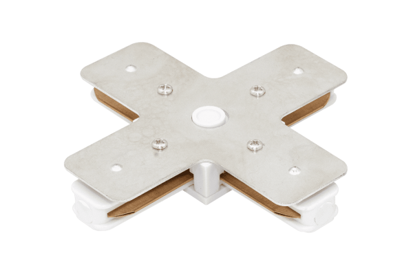 X-коннектор для однофазного трека DesignLed CN2-WH-X 003726