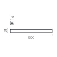 Линейный светильник Lightstar Trito 456607