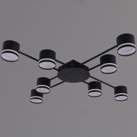 Потолочная люстра Reluce 56730-0.3-08 GX53 BK