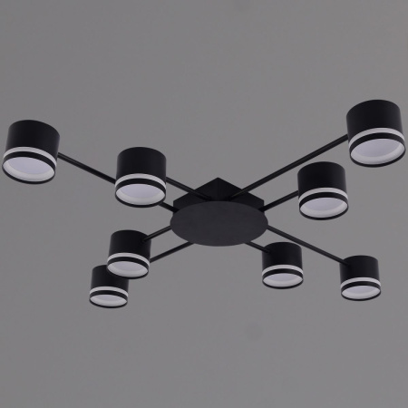 Потолочная люстра Reluce 56730-0.3-08 GX53 BK