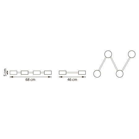 Потолочная люстра Lightstar Emisfero 737240