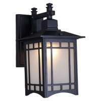 Уличный настенный светильник Reluce 08245-0.2-001U BK