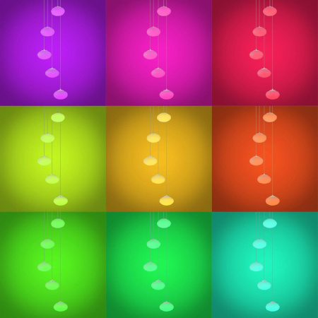 Каскадная люстра Citilux Atman smart CL226A051