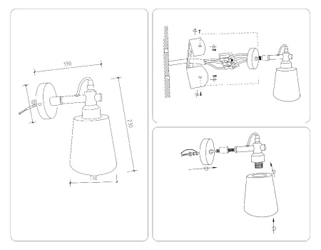 Бра Ambrella Light Loft TR82212