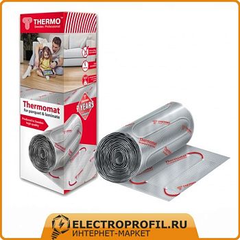 Нагревательный мат под ламинат и паркет Thermo TVK-130 LP, 12 м2