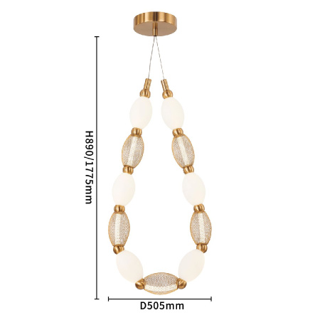 Подвесная люстра Favourite Perler 4559-1PC