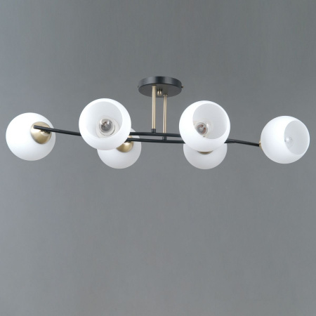 Потолочная люстра Illumico IL0798-6CSQ-25 BK AB TRENTO