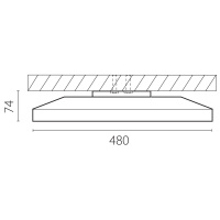 Настенно-потолочный светильник Lightstar Arco Eco 225751