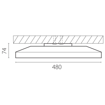 Настенно-потолочный светильник Lightstar Arco Eco 225751
