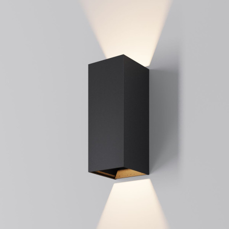 Уличный настенный светильник Maytoni Drape O525WL-L10B3K