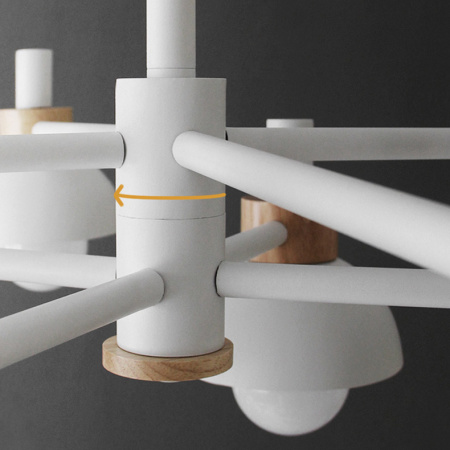 Люстра на штанге ImperiumLoft Fanta 101568-26