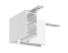 Коннектор угловой Ambrella Light Magnetic GL1960