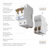 Автоматический выключатель Werkel 2P C50A 4,5кА W902P504