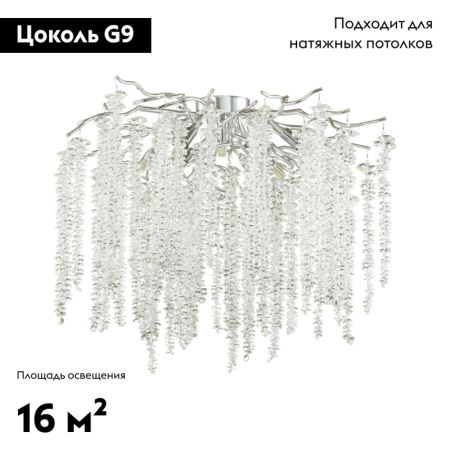 Потолочная люстра Odeon Light Banche 5004/8C