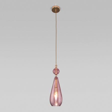 Подвесной светильник Eurosvet Ilario 50202/1 пурпурный