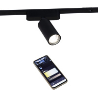 Трековый магнитный светильник (CCT+SMART) Reluce 13005-9.3-001UR magnetic LED12W BK CCT+SMART