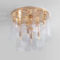 Потолочная люстра Eurosvet Claire 60170 золото a069015