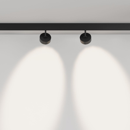 Трековый магнитный светильник Maytoni Lens TR217-2-15W4K-B