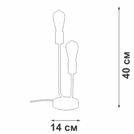 Настольная лампа Vitaluce V3005-1/2L