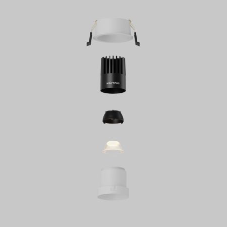 Встраиваемый светильник Maytoni Dip DL116-10W-2.7K-W