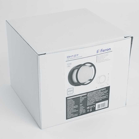 Уличный настенный светодиодный светильник Feron Мельбурн DH107 06349