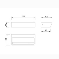 Настенный светильник Mantra Altea 8097