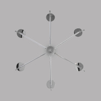 Потолочная люстра Eurosvet Anders 60142/6 хром Smart