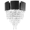 Настенный светильник Lumina Deco LDW 7045-2 BK+CHR