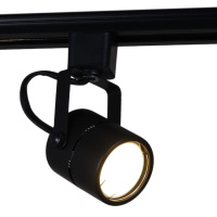 Трековый однофазный светильник Reluce 16020-9.3-001CT MR16 BK