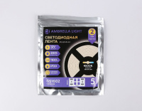 Светодиодная лента двухрядная Ambrella Light LED Strip 12В 2835 19,2Вт/м 4500K 5м IP20 GS1602