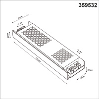 Драйвер Novotech Drive Glat IP20 400W 48V 359532