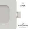 Встраиваемая светодиодная панель Apeyron 3 ССT 06-165