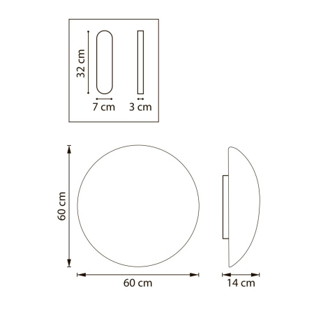 Настенно-потолочный светильник Lightstar Genova 610666