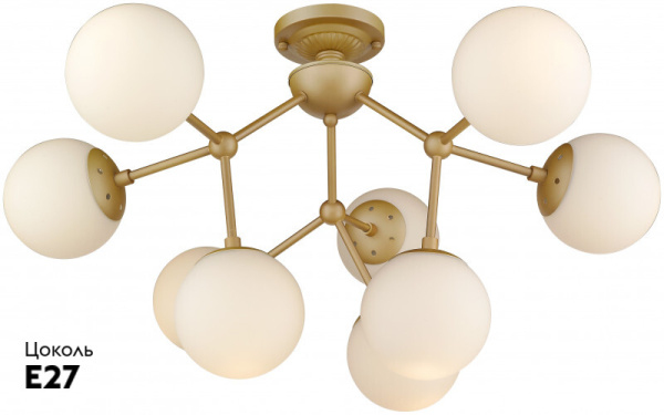 Накладная люстра WERTMARK WE236.09.407