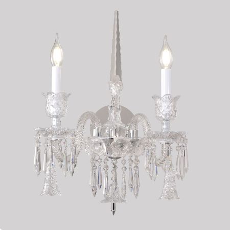 Бра Crystal Lux VERSAILLES AP2 CHROME