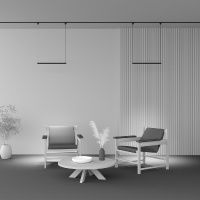 Трековый подвесной магнитный светильник Maytoni Basis TR170-1-26W3K-B