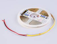 Светодиодная лента Ambrella Light Illumination COB 528Led/14W m/ 24V IP20 4500K/ 5m*10mm*2mm (2 конт.) GS4752
