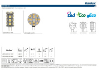 Лампа светодиодная Kanlux LED18 G4 2,5W 3000К 8950