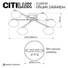 Потолочная люстра Citilux Atman smart CL226A161