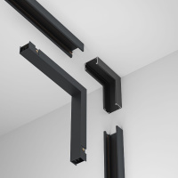 Коннектор питания угловой внутренний Maytoni Basity TRA172ICPC-1B