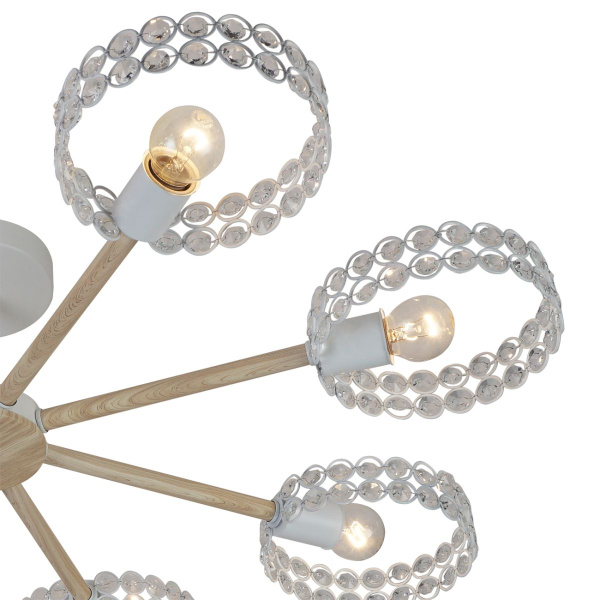 Люстра на штанге Escada Banjo 679/8P White