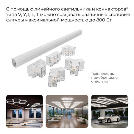 Линейный накладной светильник Apeyron Net 30-45