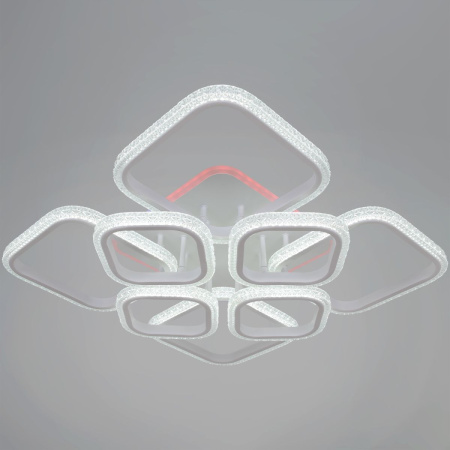 Потолочная люстра Reluce 06335-0.3-4+4A WH (RGB)