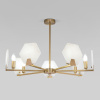 Потолочная люстра Eurosvet Marble 60158/7 латунь Smart a065050