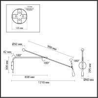 Спот Odeon Light Pix 7030/5WL